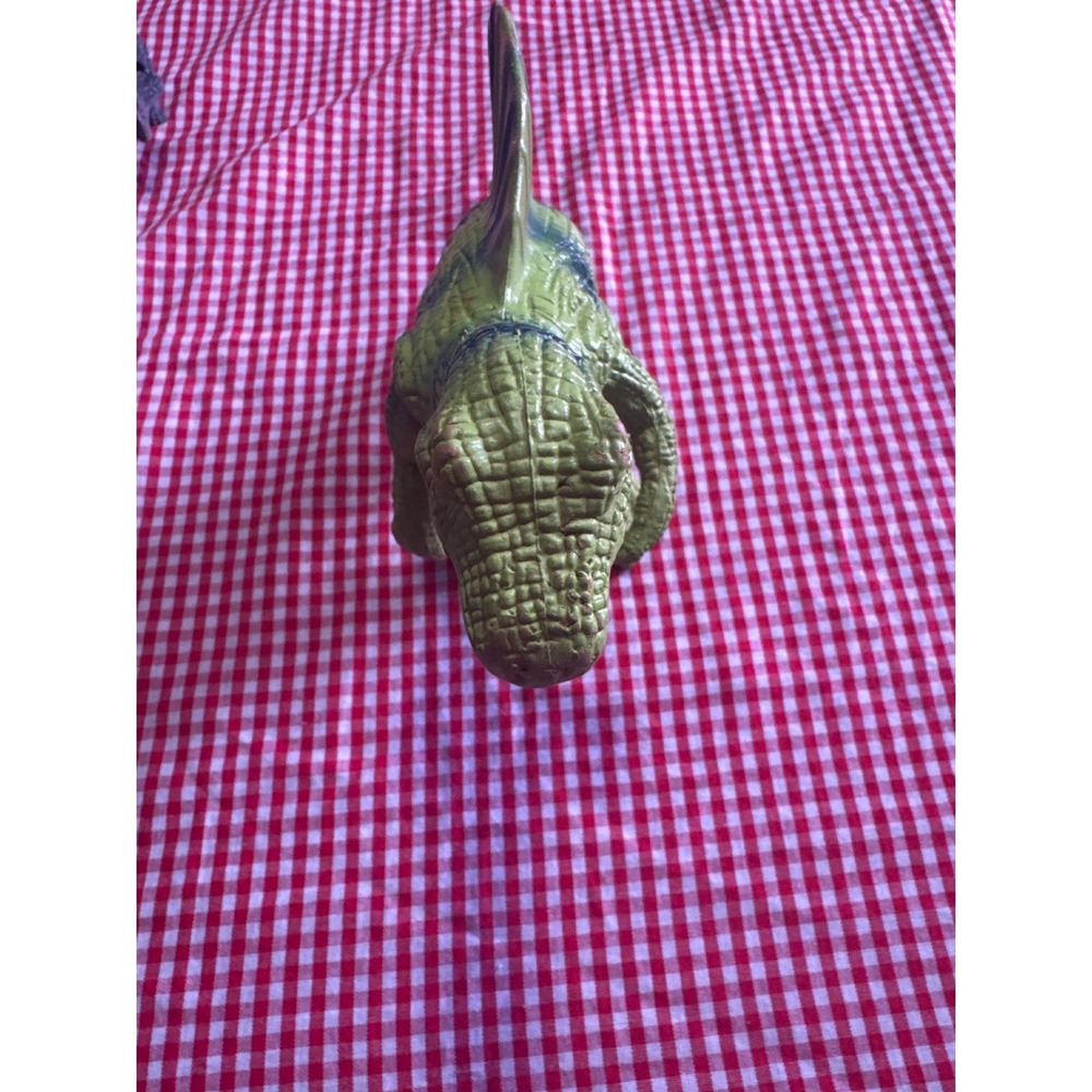 Green Dinosaur Toy Jurassic Era Kids Play Figure Realistic Detail